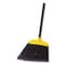 Rubbermaid Commercial Jumbo Smooth Sweep Angled Broom, 46" Handle, Black/Yellow FG638906BLA - alternate 2